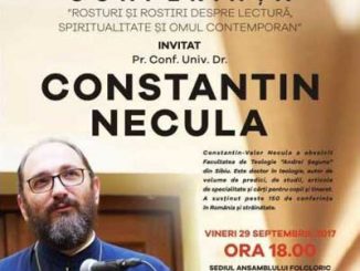 Preot Constantin Necula, conferita Focsani, VN