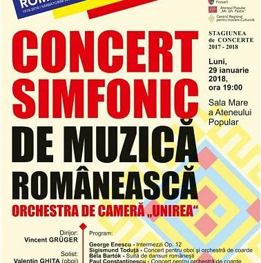 Concert Simfonic de Muzica Romaneasca